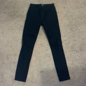 high rise BDG black jeans